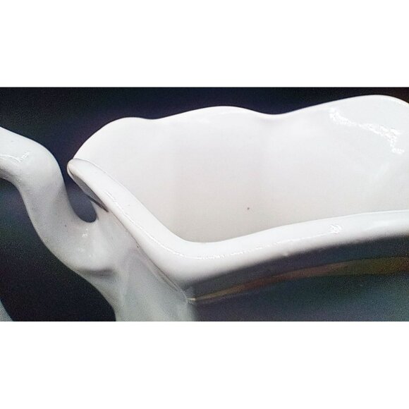 House of Webster Vintage Floral Pitcher 16oz Porcelain Gold Trim Victorian Style - Picture 8 of 15